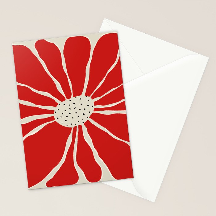 Big Blooming VI Stationery Card Gallery Image 2