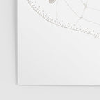 Sand Dollar Dreams - Brown on White Poster Gallery Image 3