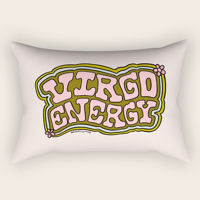 Virgo Energy Rectangular Pillow Gallery Image 2