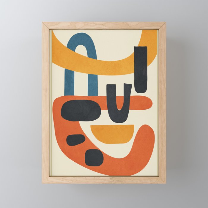 Abstract Colorful Setting 15 Mini Art Print Gallery Image 1