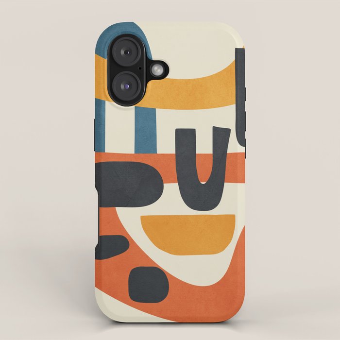 Abstract Colorful Setting 15 iPhone Case Gallery Image 1