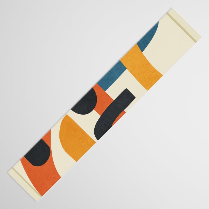 Abstract Colorful Setting 15 Table Runner Gallery Image 3