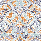 Artistic Floral Motif Medley Coffee Mug Gallery Image 2