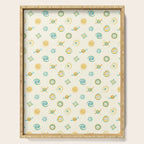 Pastel space pattern Serving Tray Gallery Image 1