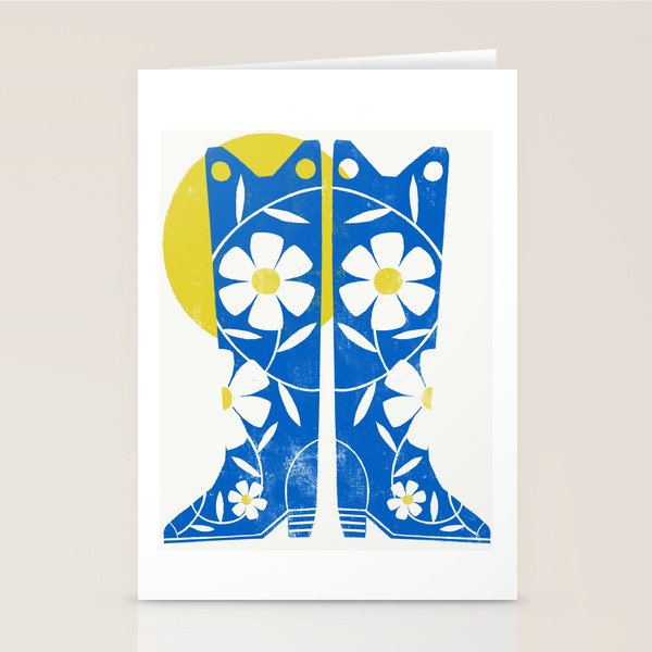 Daisy Boots Stationery Card Gallery Image 2