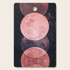 Pink Moon Phases Cutting Board Gallery Image 1