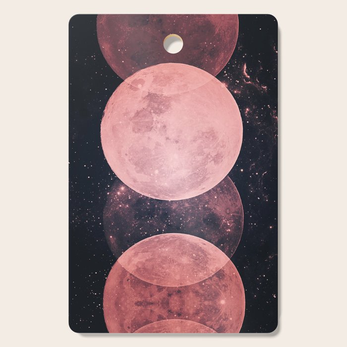Pink Moon Phases Cutting Board Gallery Image 1