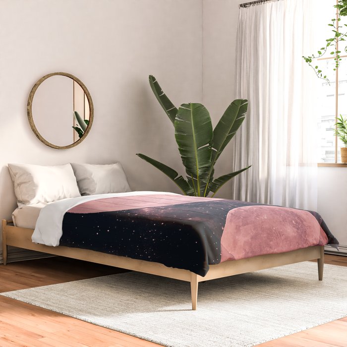 Pink Moon Phases Comforter Gallery Image 2