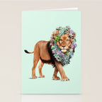 SUCCULENT LION Stationery Card Gallery Image 2