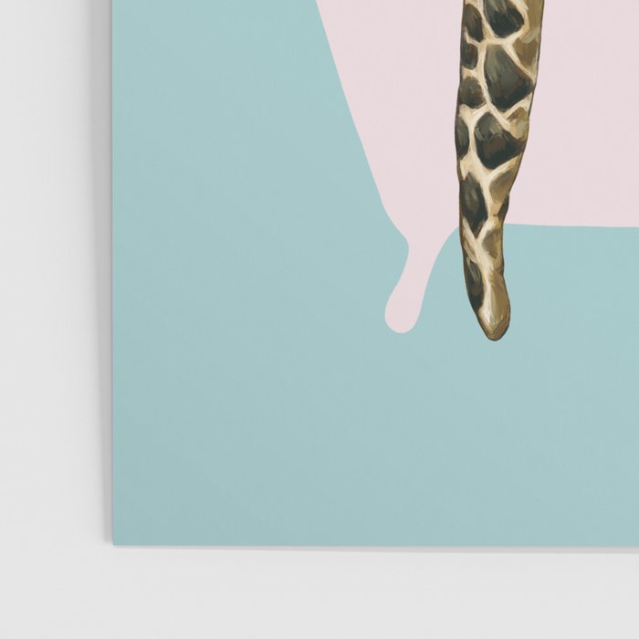 Sea Turtle in Bathtub Poster Gallery Image 3