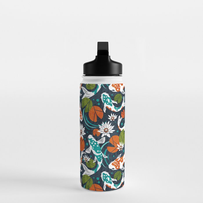 Koi Pond - Orange Water Bottle Gallery Image 3