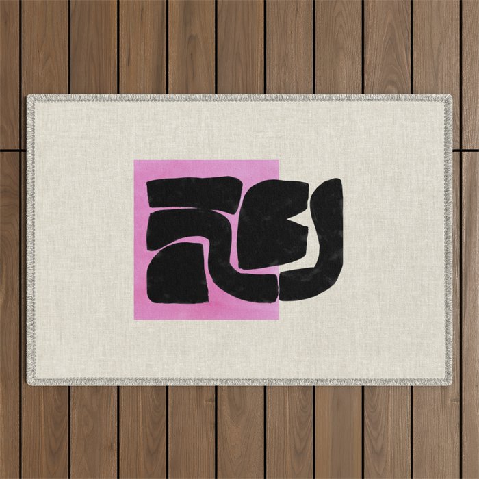 Bubblegum Strum Outdoor Rug Gallery Image 1