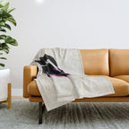 Bubblegum Strum Throw Blanket Gallery Image 1