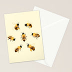 Honey bees Stationery Card Gallery Image 2