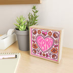 Libra Heart Mini Art Print Gallery Image 2