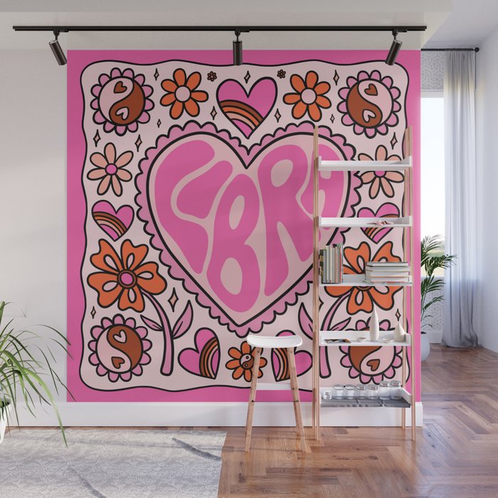 Libra Heart Wall Mural Gallery Image 1