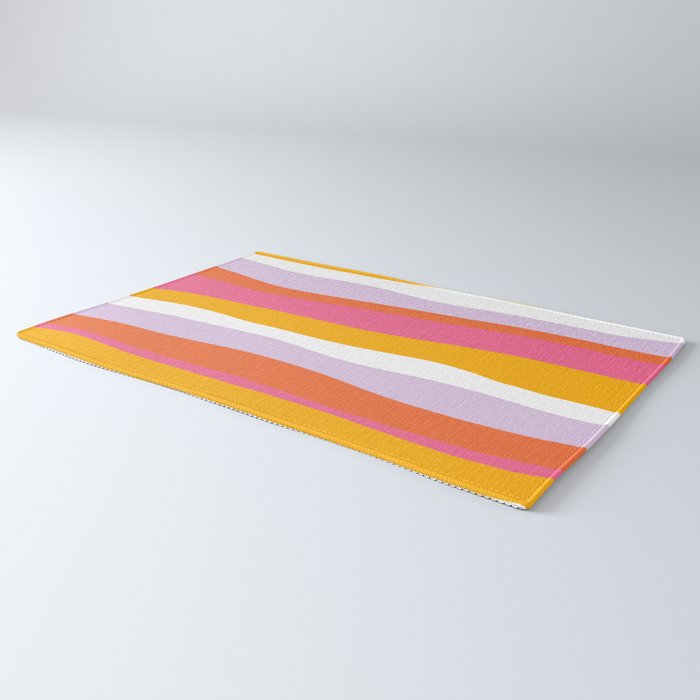 cali beach stripes Rug Gallery Image 3