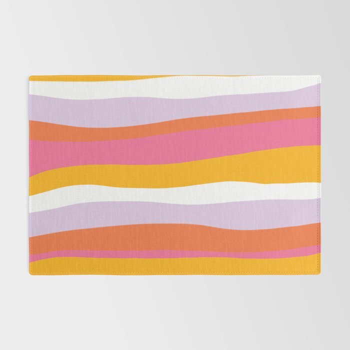 cali beach stripes Rug Gallery Image 2