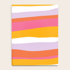 cali beach stripes Notebook Gallery Image 4