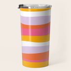 cali beach stripes Travel Mug Gallery Image 3