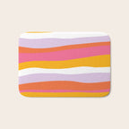 cali beach stripes Bath Mat Gallery Image 1