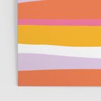 cali beach stripes Poster Gallery Image 3
