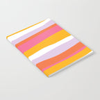 cali beach stripes Notebook Gallery Image 2