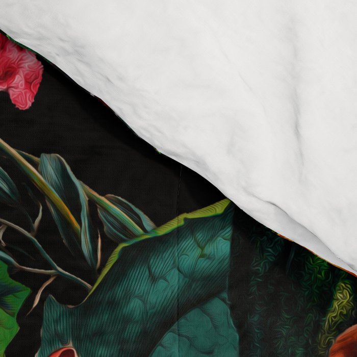 Exotic Blooms and Toucans Comforter Gallery Image 4