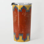 Karapinar Konya Central Anatolian Kilim Print Travel Mug Gallery Image 3