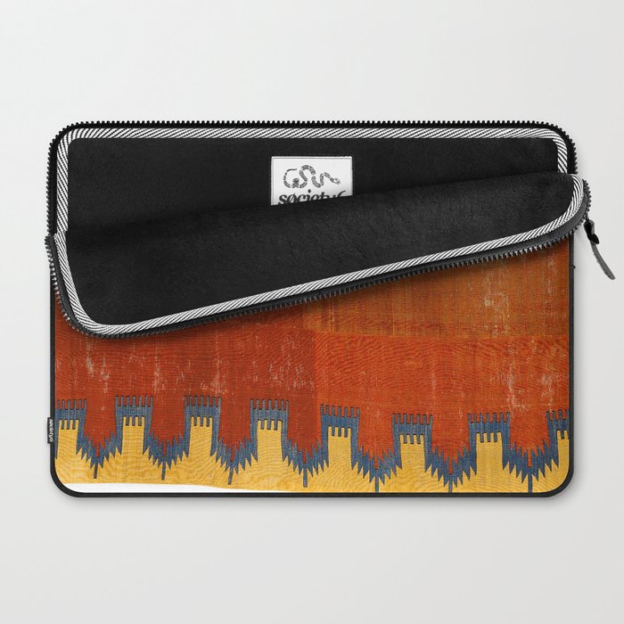 Karapinar Konya Central Anatolian Kilim Print Laptop Sleeve Gallery Image 2