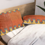 Karapinar Konya Central Anatolian Kilim Print Pillow Sham Gallery Image 2