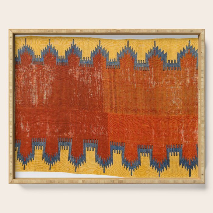 Karapinar Konya Central Anatolian Kilim Print Serving Tray Gallery Image 1