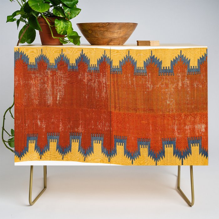 Karapinar Konya Central Anatolian Kilim Print Credenza Gallery Image 1