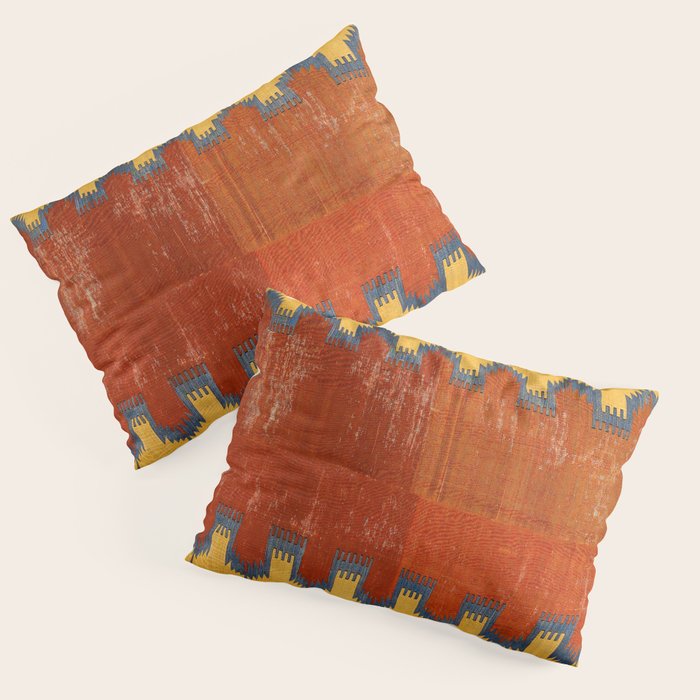 Karapinar Konya Central Anatolian Kilim Print Pillow Sham Gallery Image 1