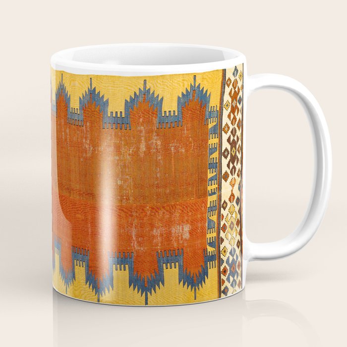 Karapinar Konya Central Anatolian Kilim Print Coffee Mug Gallery Image 1