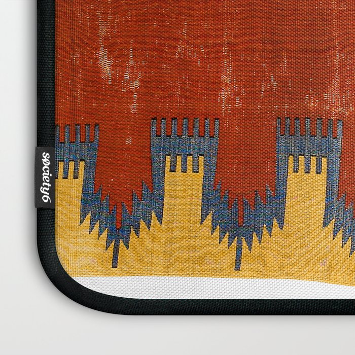 Karapinar Konya Central Anatolian Kilim Print Laptop Sleeve Gallery Image 3