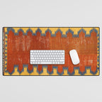Karapinar Konya Central Anatolian Kilim Print Desk Mat Gallery Image 1