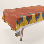 Karapinar Konya Central Anatolian Kilim Print Tablecloth Gallery Image 1