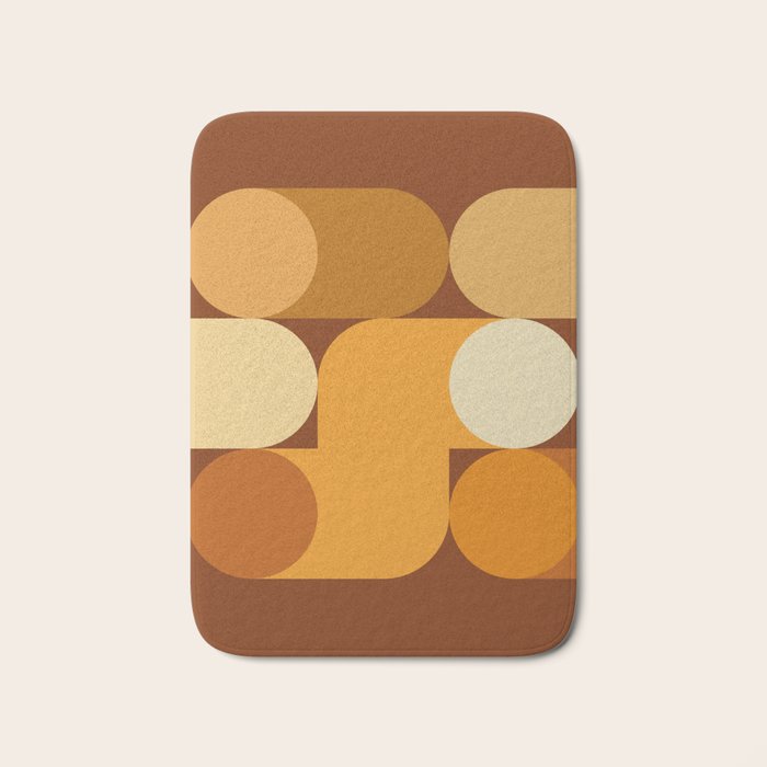 Retro 12D Bath Mat Gallery Image 1