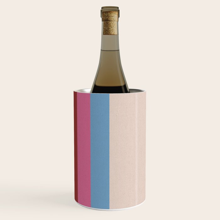 Modern Abstract Rainbow Wine Chiller Gallery Image 1