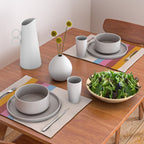 Modern Abstract Rainbow Placemat Gallery Image 2