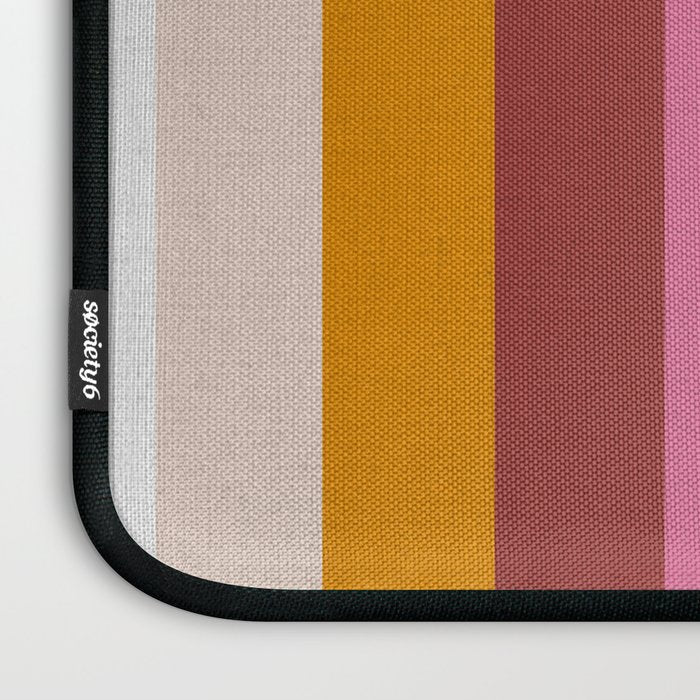 Modern Abstract Rainbow Laptop Sleeve Gallery Image 3