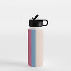 Modern Abstract Rainbow Water Bottle Gallery Image 1