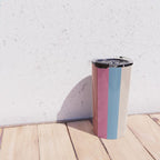 Modern Abstract Rainbow Travel Mug Gallery Image 4