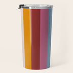 Modern Abstract Rainbow Travel Mug Gallery Image 3