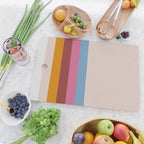 Modern Abstract Rainbow Cutting Board Gallery Image 2