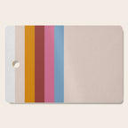 Modern Abstract Rainbow Cutting Board Gallery Image 1