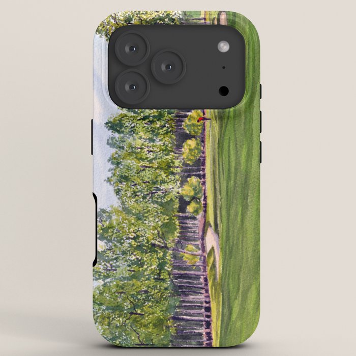 Pinehurst Golf Course No2 Hole 17 iPhone Case Gallery Image 7