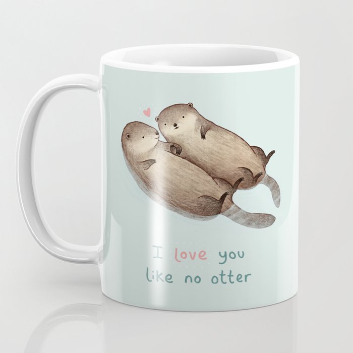 I Love You Like No Otter Coffee Mug Gallery Image 3