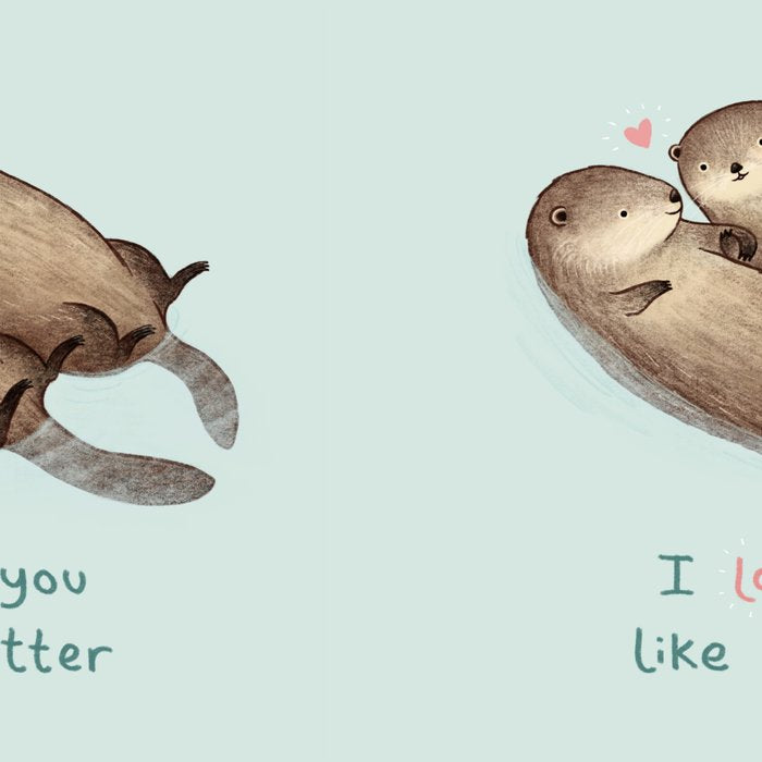I Love You Like No Otter Coffee Mug Gallery Image 2